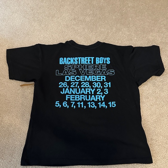 NEW Backstreet Boys Into the Millennium Sphere Residency Mirror 1999 to 2025 T - Picture 9 of 12